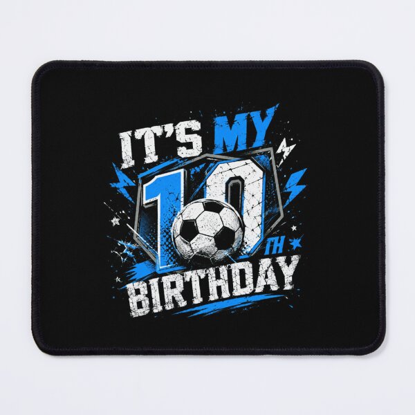 Item preview, It's My 10th Birthday Soccer Fan Ten Year Old Youth designed and sold by SkeletonsDanger.