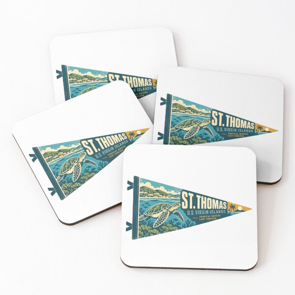 Item preview, St. Thomas U.S. Virgin Islands Tropical Waters Last Forever Caribbean Travel Souvenir designed and sold by Simsimah26Parks.