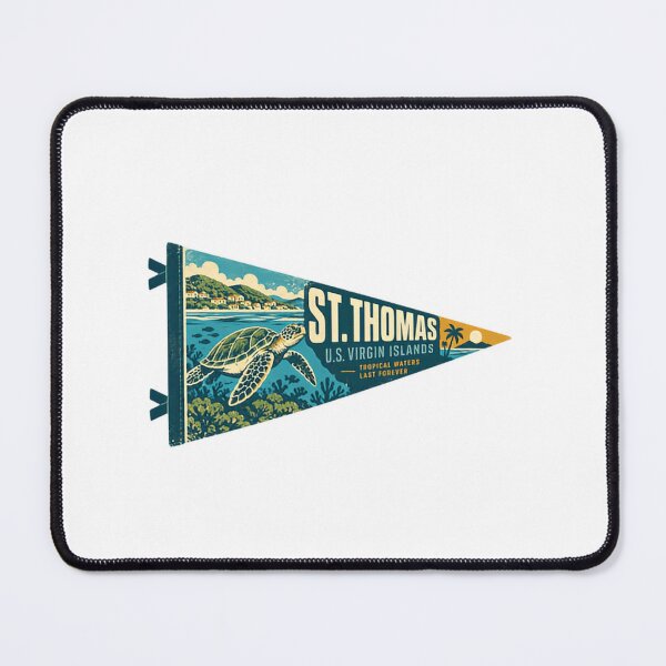 Item preview, St. Thomas U.S. Virgin Islands Tropical Waters Last Forever Caribbean Travel Souvenir designed and sold by Simsimah26Parks.
