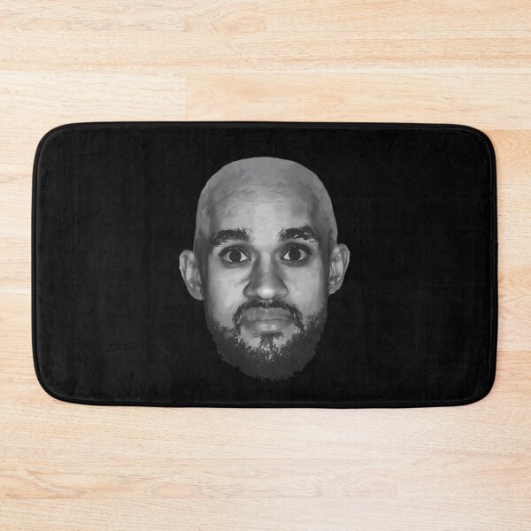 Item preview, Bald Derrick White Funny Vintage Face  designed and sold by uyenogikas.