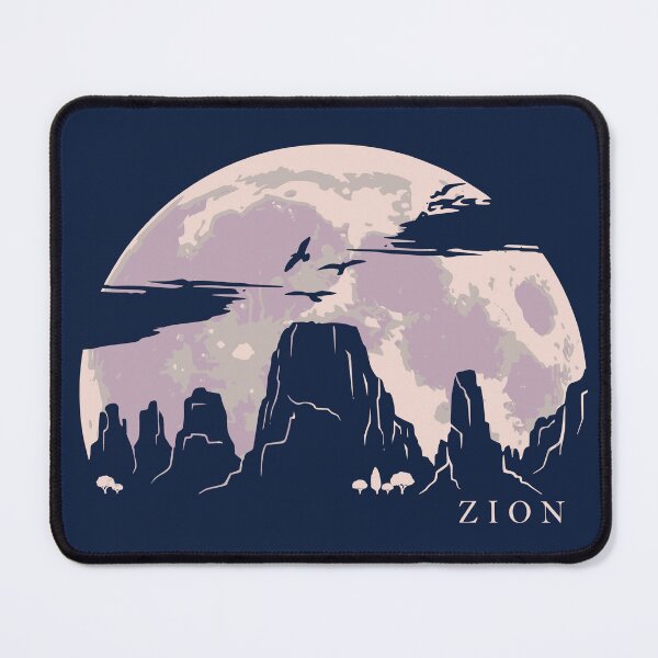 Item preview, Zion Night Sky Landscape designed and sold by Travelpeak.