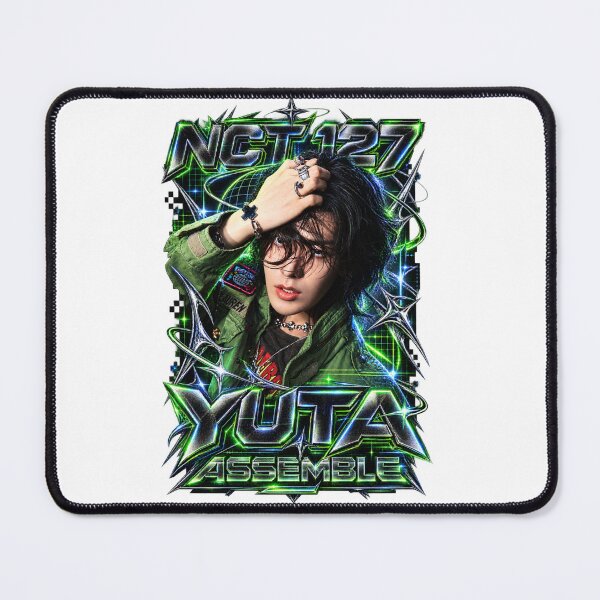 Item preview, NCT 127 Yuta Neon Matrix Assemble Rocker Cyber Visual designed and sold by Valeree Store.