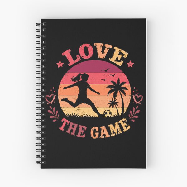 Item preview, Love The Game Female Soccer Player Sports Fan designed and sold by SkeletonsDanger.