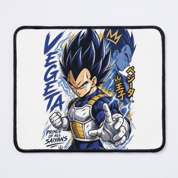 Item preview, Prince Of All Saiyans Vegeta Graphic Art designed and sold by FreakToons.