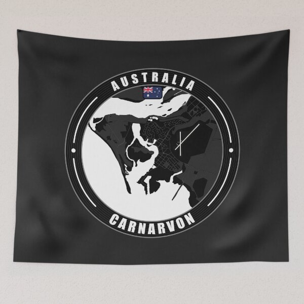 Item preview, Carnarvon Australia City Map  designed and sold by Thistle-TShop.