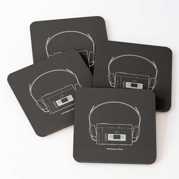 Item preview, Then: Walkman TPS-L2 - Inverted-Line Art designed and sold by anuaramir.