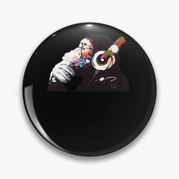 Item preview, Banksy Dj Monkey Thinker  designed and sold by ellandkytr.