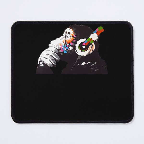 Item preview, Banksy Dj Monkey Thinker  designed and sold by ellandkytr.