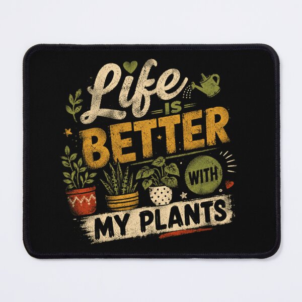 Item preview, Life Is Better With My Plants Plant Lover Gardener Plant Parent designed and sold by RetroMini2026.