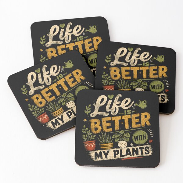 Item preview, Life Is Better With My Plants Plant Lover Gardener Plant Parent designed and sold by RetroMini2026.