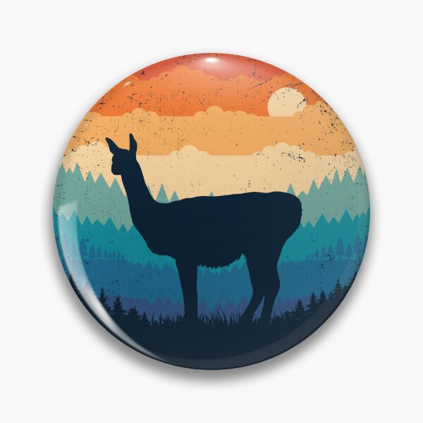 Item preview, Retro Vicuña - Guanaco designed and sold by TigerTom Design.