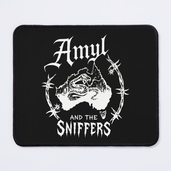 Item preview, Amyl and The Sniffers Australia Snake Barbed Wire  designed and sold by ChrisSmi.