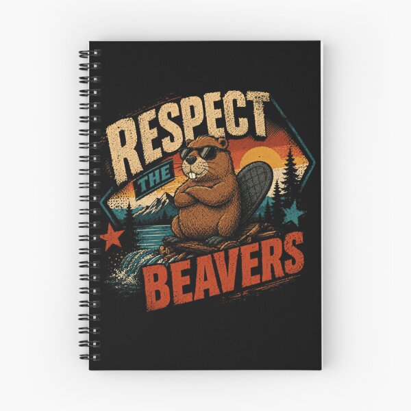 Item preview, Respect The Beavers Wildlife Animal Lover designed and sold by JonesFlora2025.