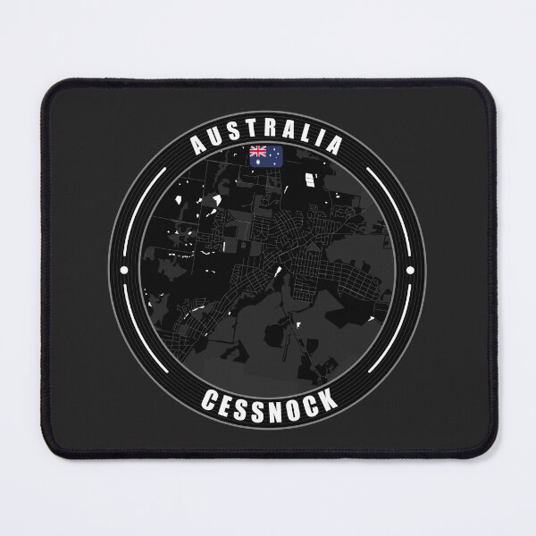 Item preview, Cessnock Australia City Map designed and sold by Thistle-TShop.