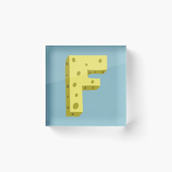 Item preview, Letter F Alphabet Fun Yellow Cartoon – Letter F for Kids designed and sold by charlypicazo.