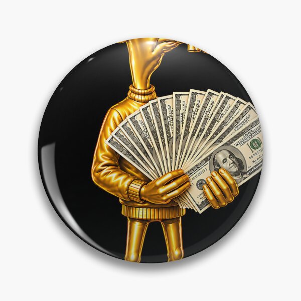 Item preview, Rich Neegy Brainrot Meme Tuffs Flexing Ironic designed and sold by HAILEYWHITE399.