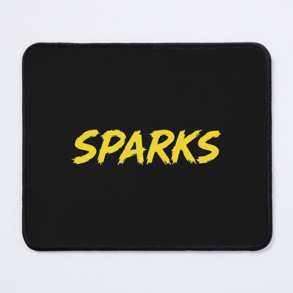 Item preview, Bold Yellow Sparks Word  designed and sold by ChrisSmi.