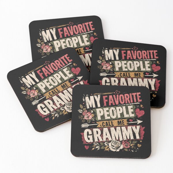 Item preview, My Favorite People Call Me Grammy Grandmother Grandparent Gift designed and sold by RetroMini2026.