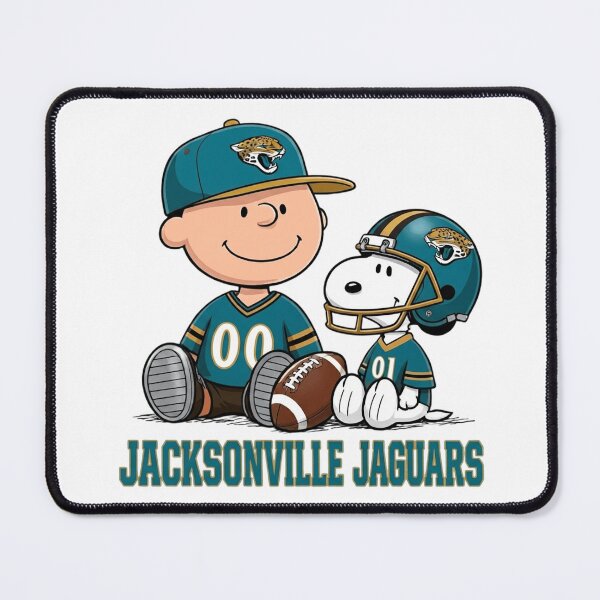 Item preview, Snoopy And Charlie Jacksonville Football Fan designed and sold by CaneufeyCip.