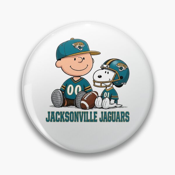 Item preview, Snoopy And Charlie Jacksonville Football Fan designed and sold by CaneufeyCip.
