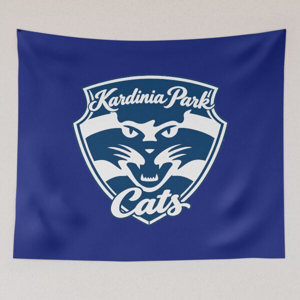 Item preview, The Mighty Cats at Kardinia Park Drawing  designed and sold by Luke Foran Sports Art.