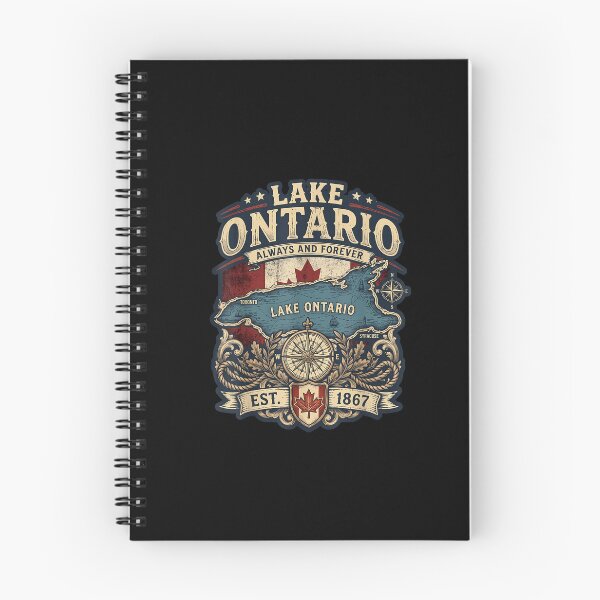 Item preview, Lake Ontario Est 1867 Canadian Patriot Men Women Vintage designed and sold by NguboNorento.