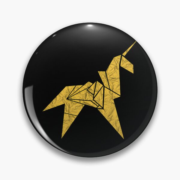 Item preview, Gold Foil Geometric Paper Unicorn designed and sold by SkyeEdwards.