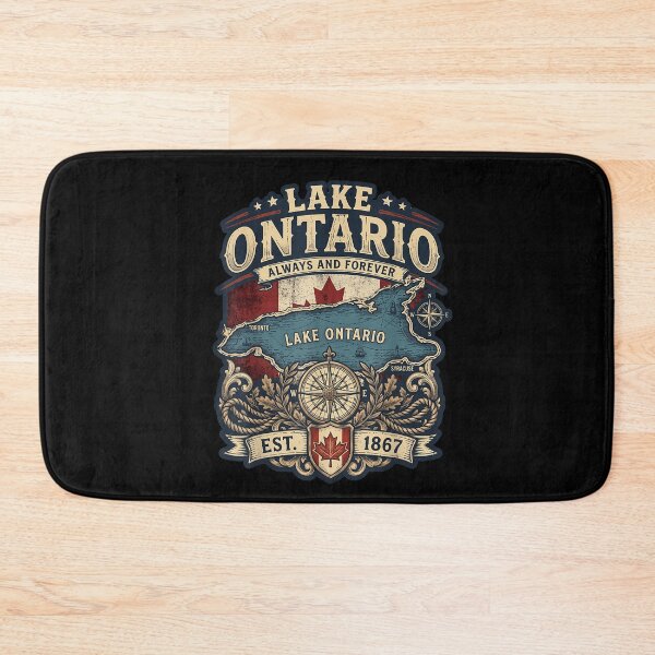 Item preview, Lake Ontario Est 1867 Canadian Patriot Men Women Vintage designed and sold by NguboNorento.