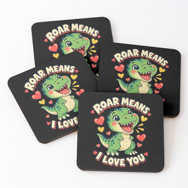 Item preview, Smiling Baby T-Rex Love Roar designed and sold by Side Quest Co..