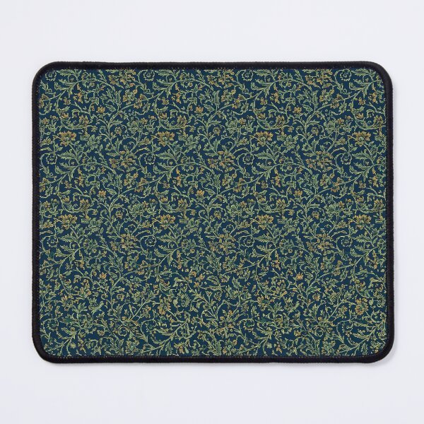 Item preview, Navy Gold Paisley Damask Pattern designed and sold by ArtlightStudio.