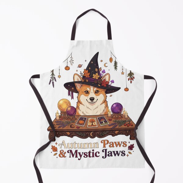 Item preview, Autumn Paws and Mystic Jaws Corgi designed and sold by pascualking.