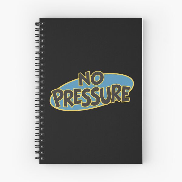 Item preview, NO PRESSURE Retro Oval  designed and sold by ChrisSmi.