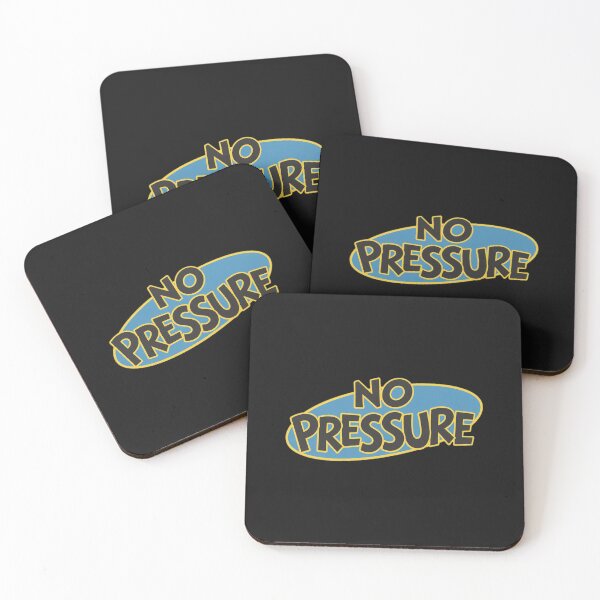 Item preview, NO PRESSURE Retro Oval  designed and sold by ChrisSmi.