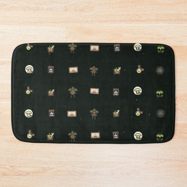 Item preview, Poison Garden Vector Micro Icon Pattern Dark Botany designed and sold by KungPowUnicorn.