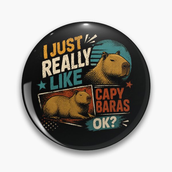 Item preview, I Just Really Like Capy Baras Ok? Capybara Lover Animal Fan designed and sold by JonesFlora2025.