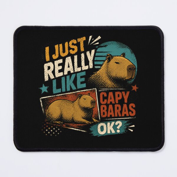 Item preview, I Just Really Like Capy Baras Ok? Capybara Lover Animal Fan designed and sold by JonesFlora2025.
