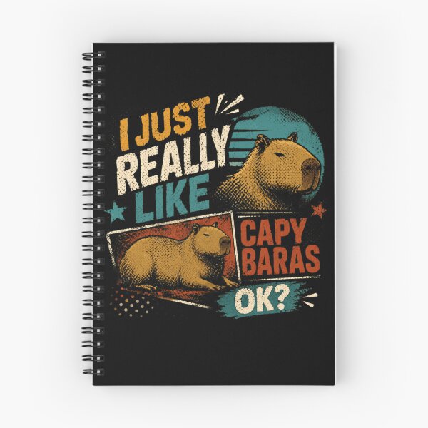 Item preview, I Just Really Like Capy Baras Ok? Capybara Lover Animal Fan designed and sold by JonesFlora2025.