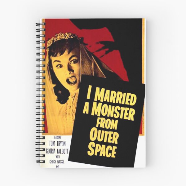 Item preview, Poster for the 1958 horror movie I Married a Monster from Outer Space. designed and sold by colliophoto.