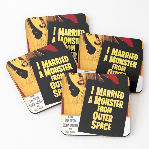 Item preview, Poster for the 1958 horror movie I Married a Monster from Outer Space. designed and sold by colliophoto.