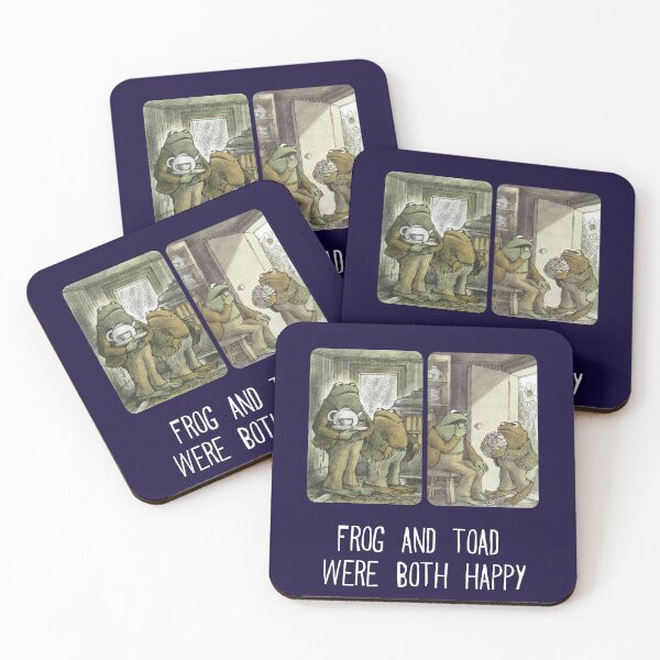Item preview, Frog and Toad Were Both Happy designed and sold by FlareCraftStudio.