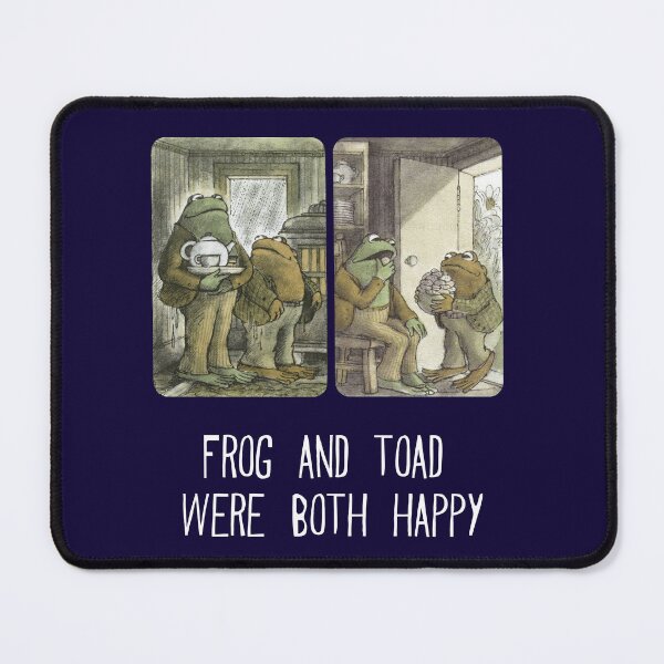 Item preview, Frog and Toad Were Both Happy designed and sold by FlareCraftStudio.