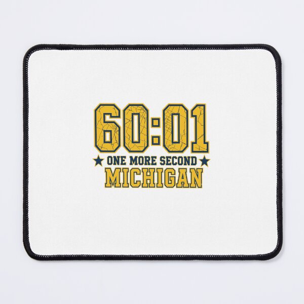 Item preview, One More Second Michigan 60:01 Game Football designed and sold by OscarLucas.