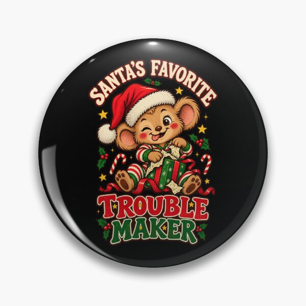 Item preview, Santa’s Favorite Little Trouble Maker designed and sold by Side Quest Co..