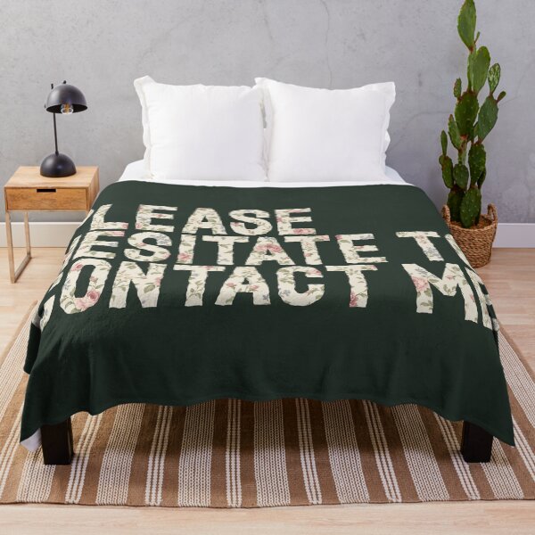 Item preview, Please Hesitate to Contact Me Cream Edition designed and sold by badtypography.