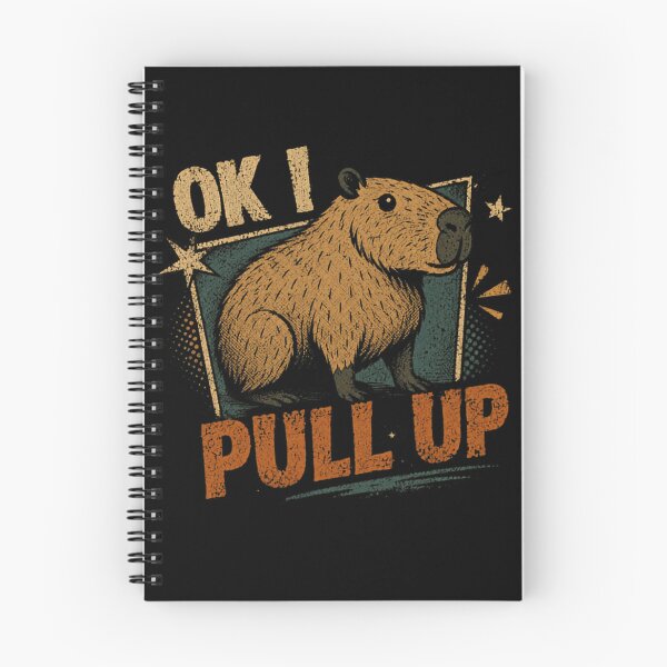 Item preview, Ok! Pull Up Capybara Meme Chill Animal designed and sold by JonesFlora2025.