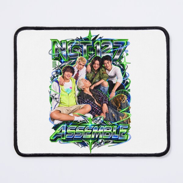 Item preview, NCT 127 Live Concert Assemble Neon Green Aesthetic Graphic designed and sold by Valeree Store.