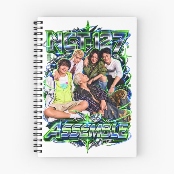 Item preview, NCT 127 Live Concert Assemble Neon Green Aesthetic Graphic designed and sold by Valeree Store.