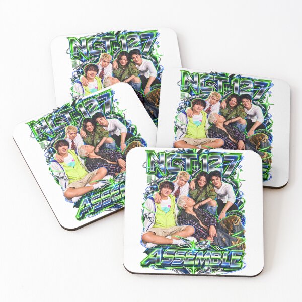 Item preview, NCT 127 Live Concert Assemble Neon Green Aesthetic Graphic designed and sold by Valeree Store.