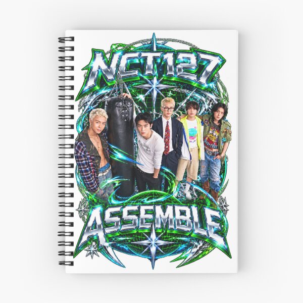 Item preview, NCT 127 Assemble Blingy Cybernetic Metal Glow Visual designed and sold by Valeree Store.