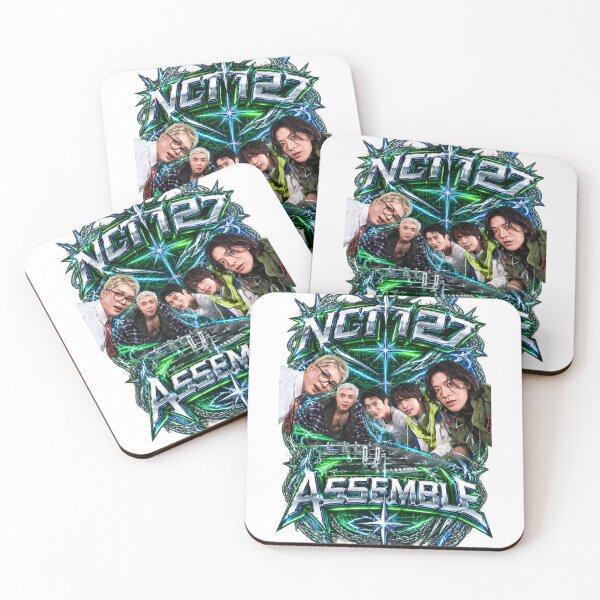 Item preview,  NCT 127 Viral Performance Assemble Acid Graphic Neon Art designed and sold by Valeree Store.